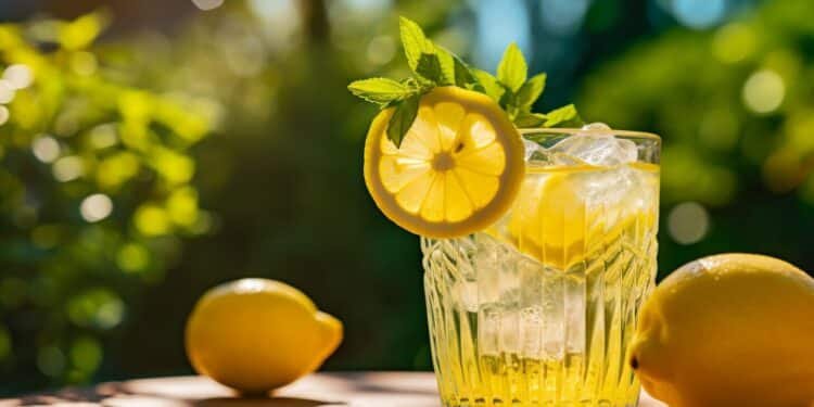 Unwind with a Twist: Introducing the Lazy Day Lemonade THC Mocktail