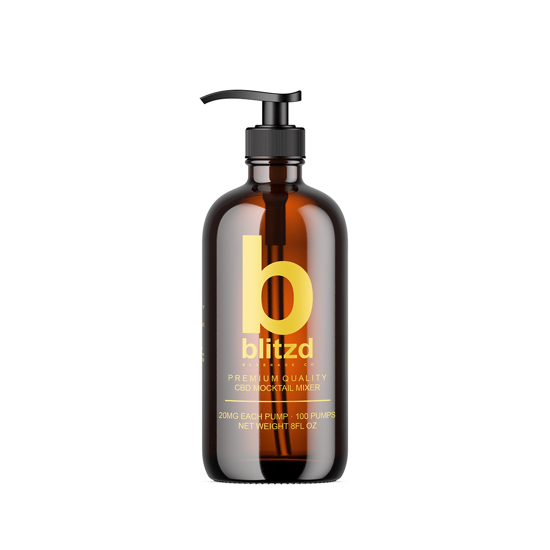 Blitzd Beverage Co Mocktails Best CBD Drink Mix 8fl Oz
