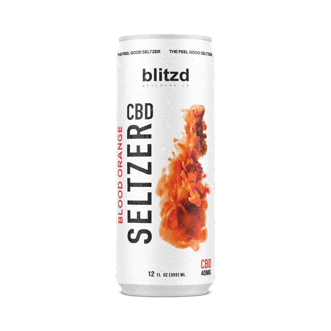 Blitzd Beverage Co Beverages Best CBD Seltzer Water - 24 Cans