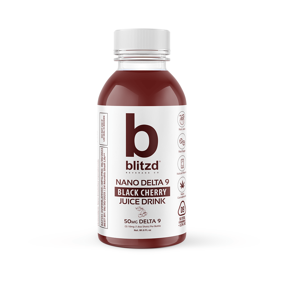 Blitzd Beverage Co Beverages Black Cherry Delta 9 Juice
